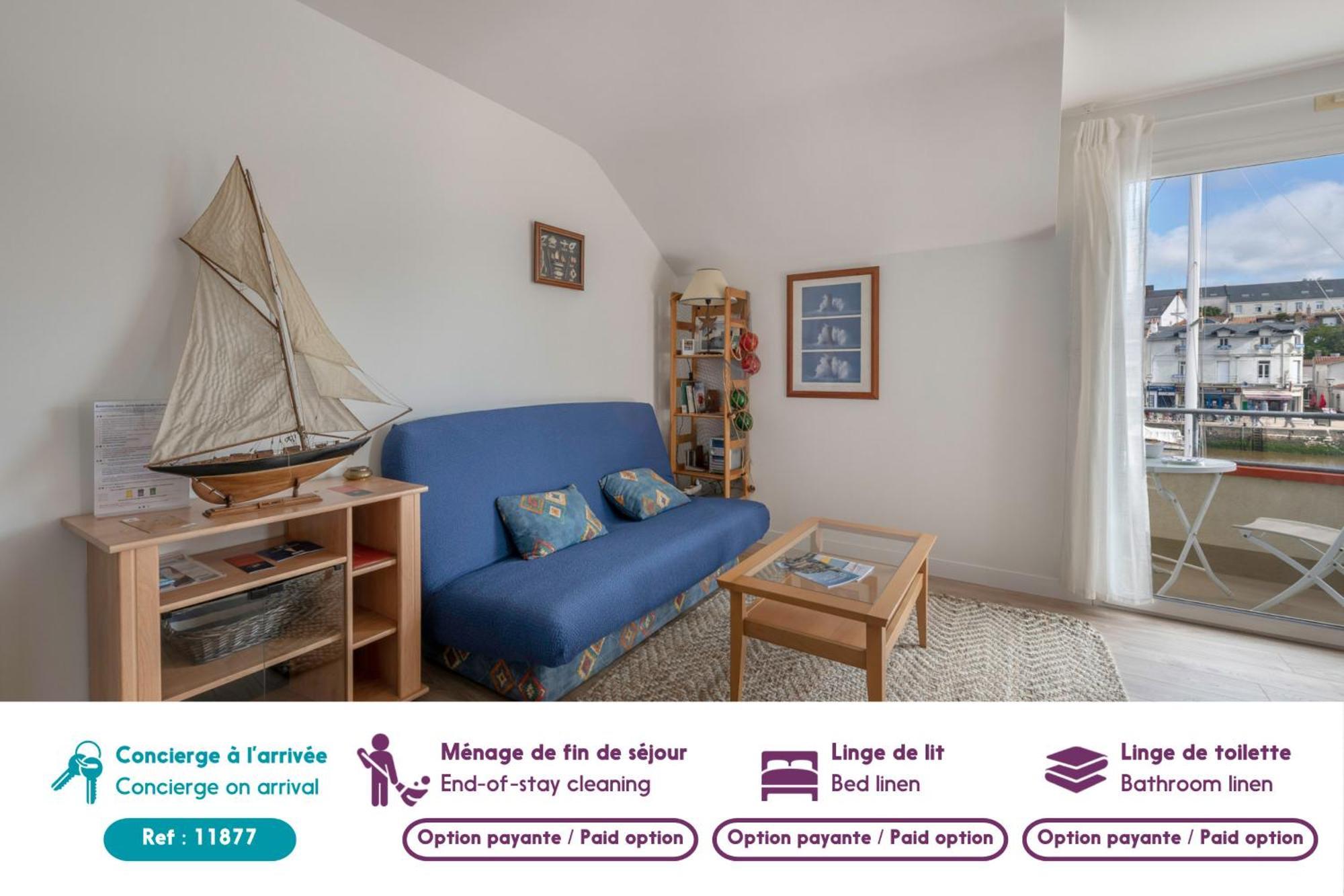 Sur Le Quai De Pornic, Appartement Pour 4 المظهر الخارجي الصورة